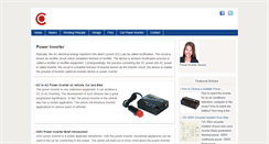 Desktop Screenshot of powerinverter.org